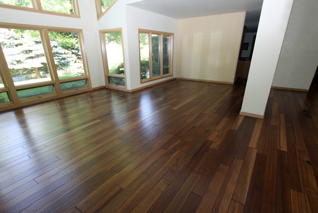 Mahogany Hardwood Floor 3636b